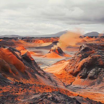 Io's Volcanic History