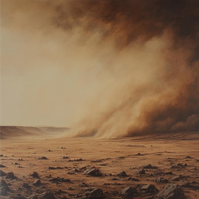 Dust Storms on Mars