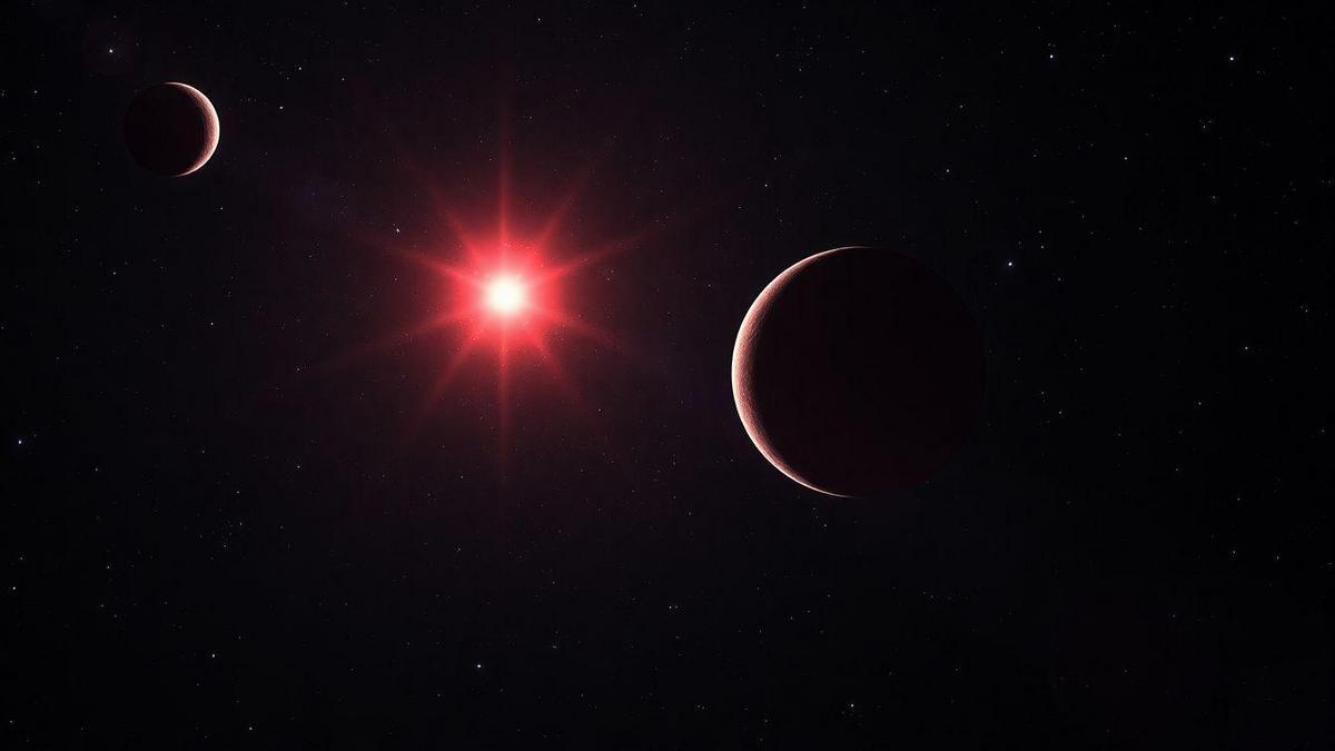 A vida de uma estrela anã vermelha